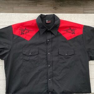 RockSteady Pearl Snap Men’s Shirt Rockabilly Bowling Retro Vacation Motorcycle